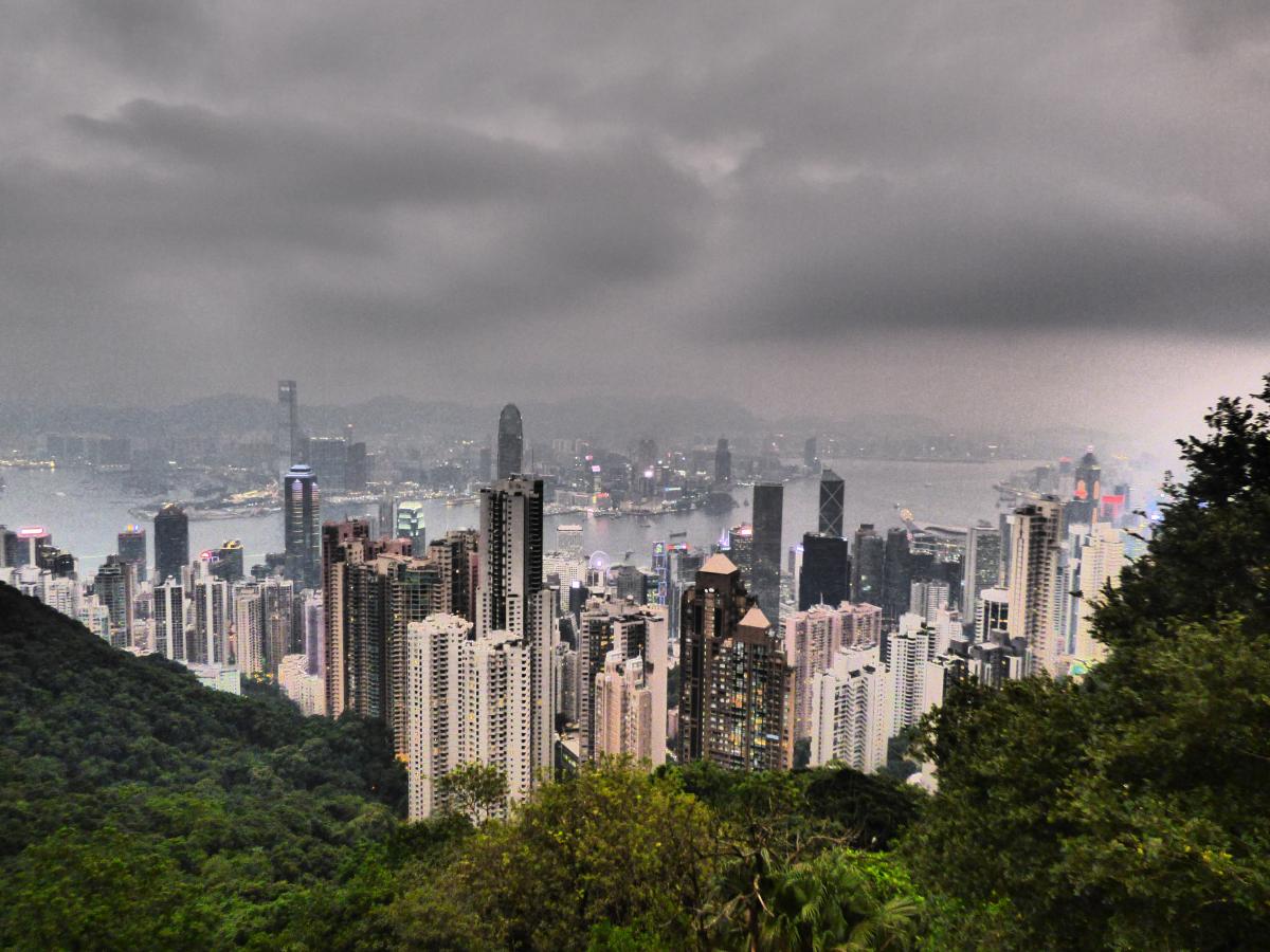 Viktória-csúcs Hongkong