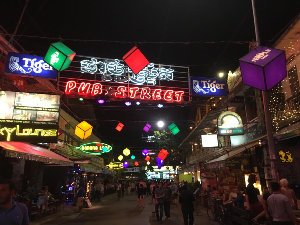 Pub Street Kambodzsa